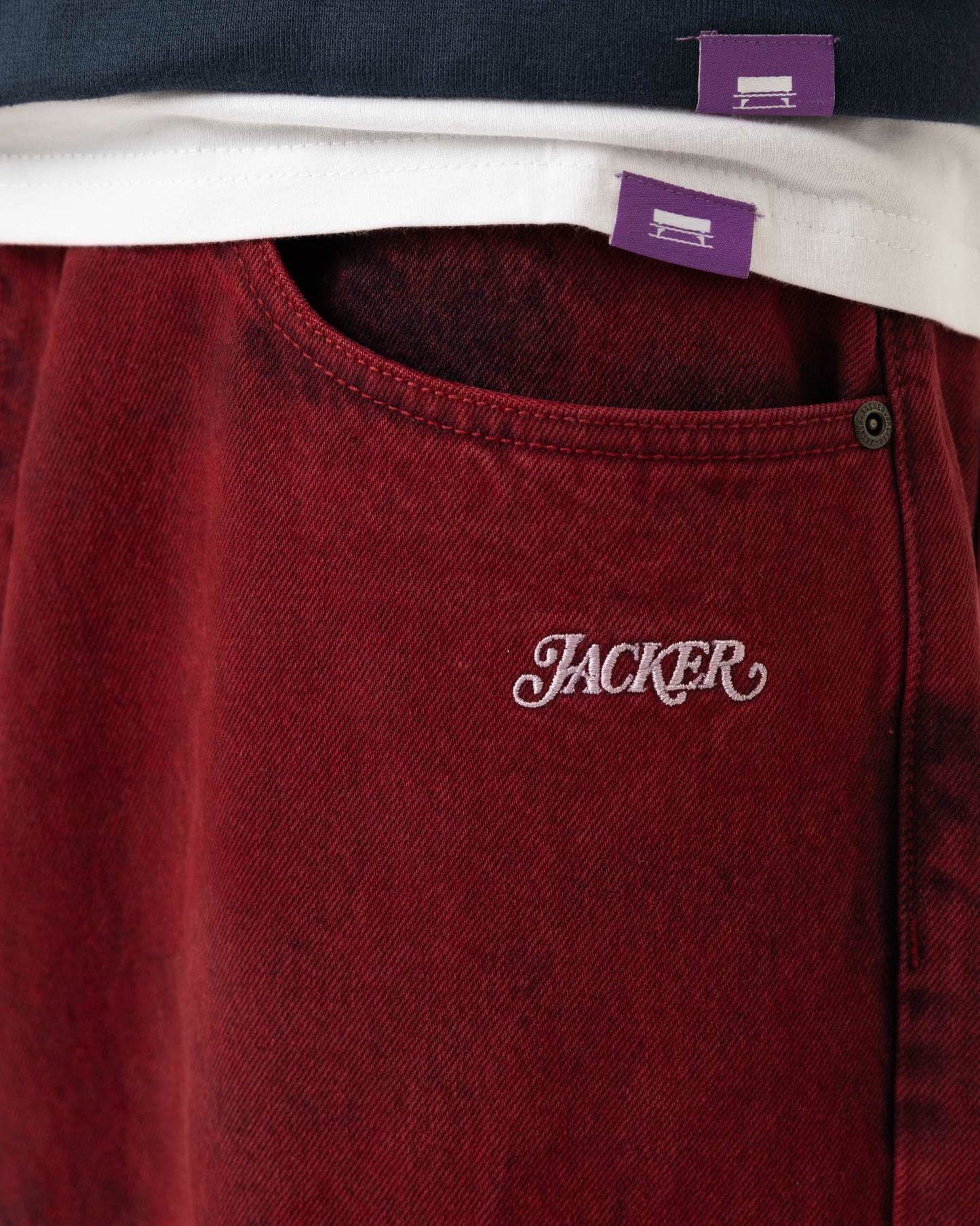 Classic Baggy Pant - Red