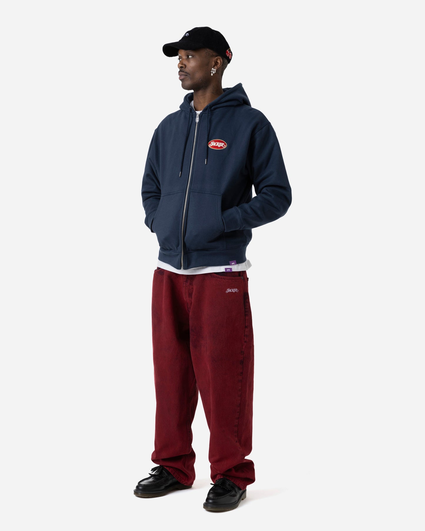 Classic Baggy Pant - Red