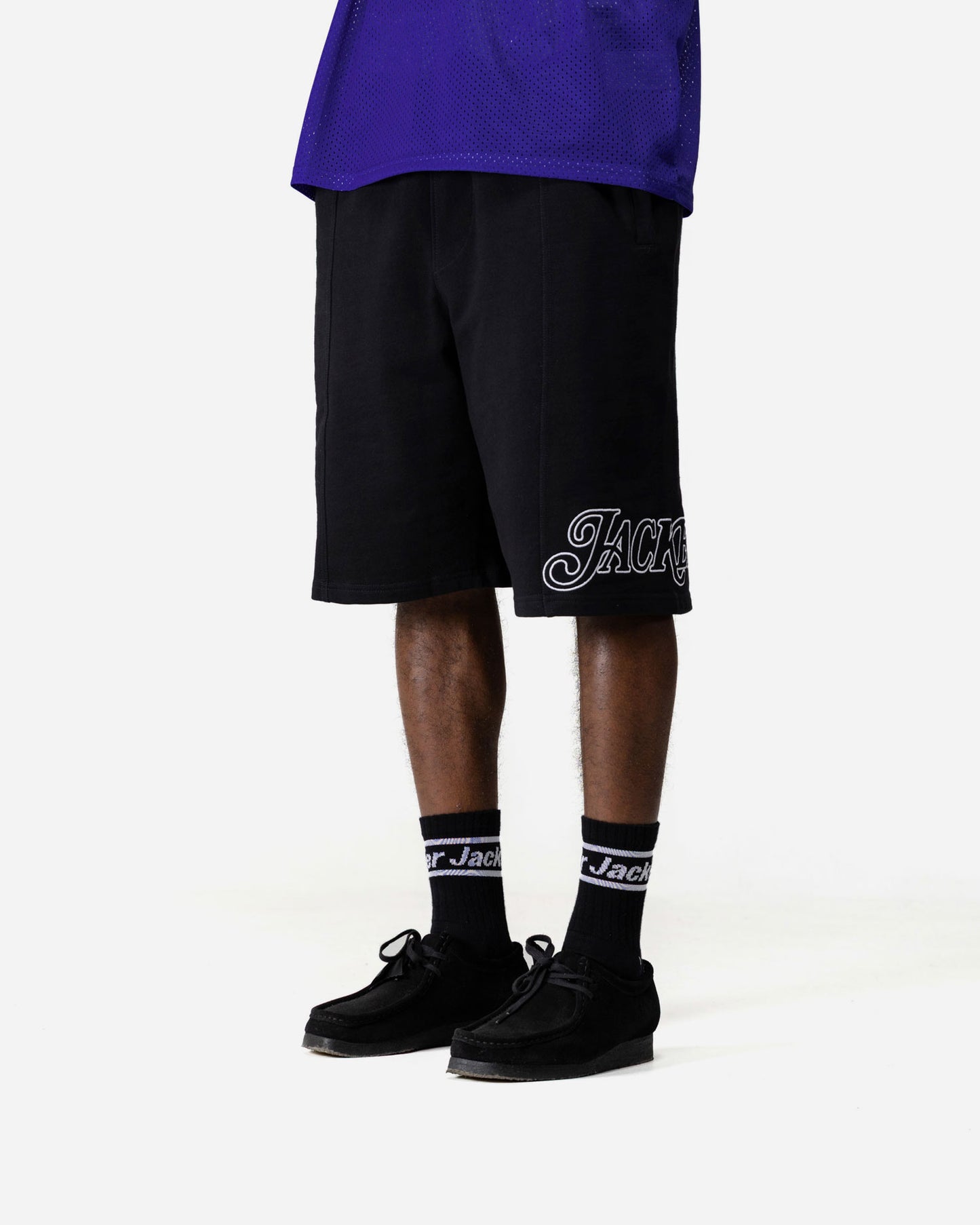3 STRIPES SHORT - BLACK