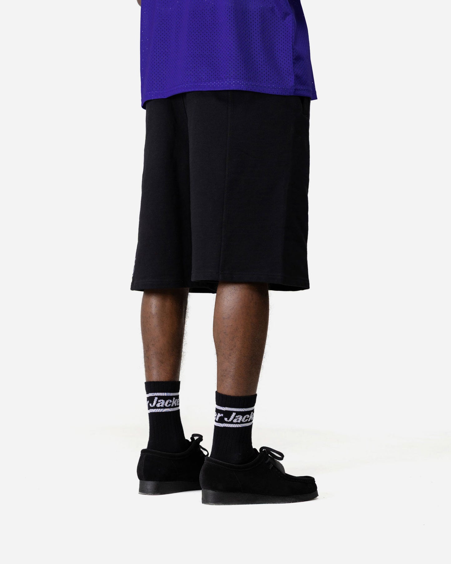 3 STRIPES SHORT - BLACK