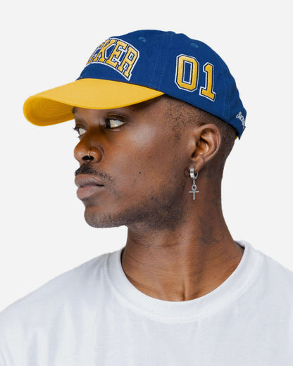 COLLEGE CAP - NAVY & YELLOW