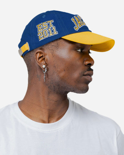 COLLEGE CAP - NAVY & YELLOW