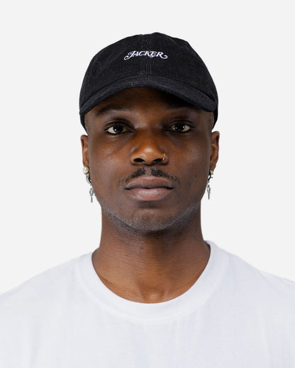 CLASSIC CORDUROY CAP - BLACK