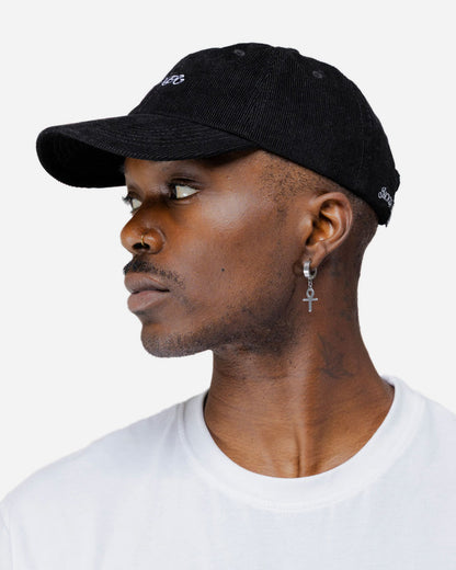 CLASSIC CORDUROY CAP - BLACK