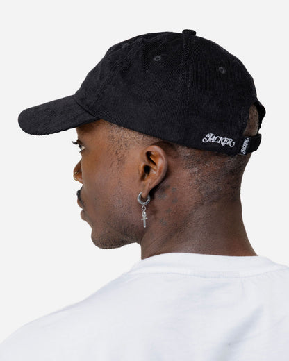 CLASSIC CORDUROY CAP - BLACK