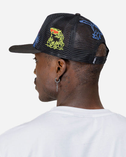 BRISTOL TRUCKER CAP - BLACK