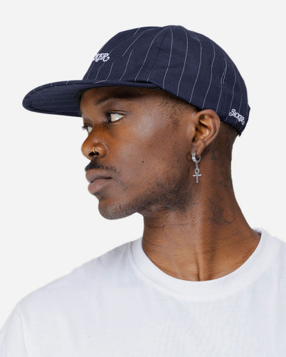 STRIPE CAP - NAVY