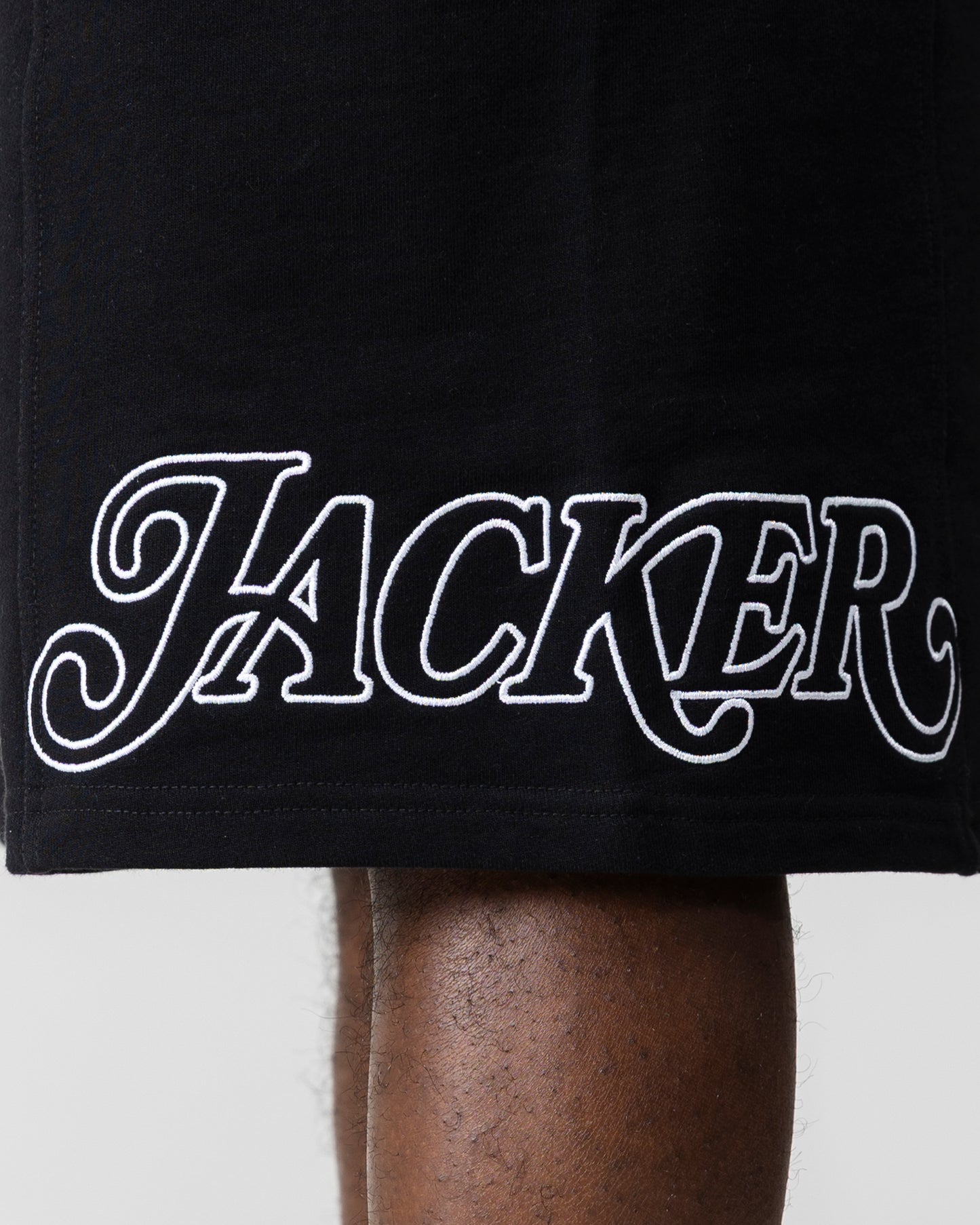 3 STRIPES SHORT - BLACK