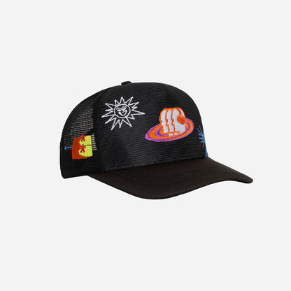 BRISTOL TRUCKER CAP - BLACK