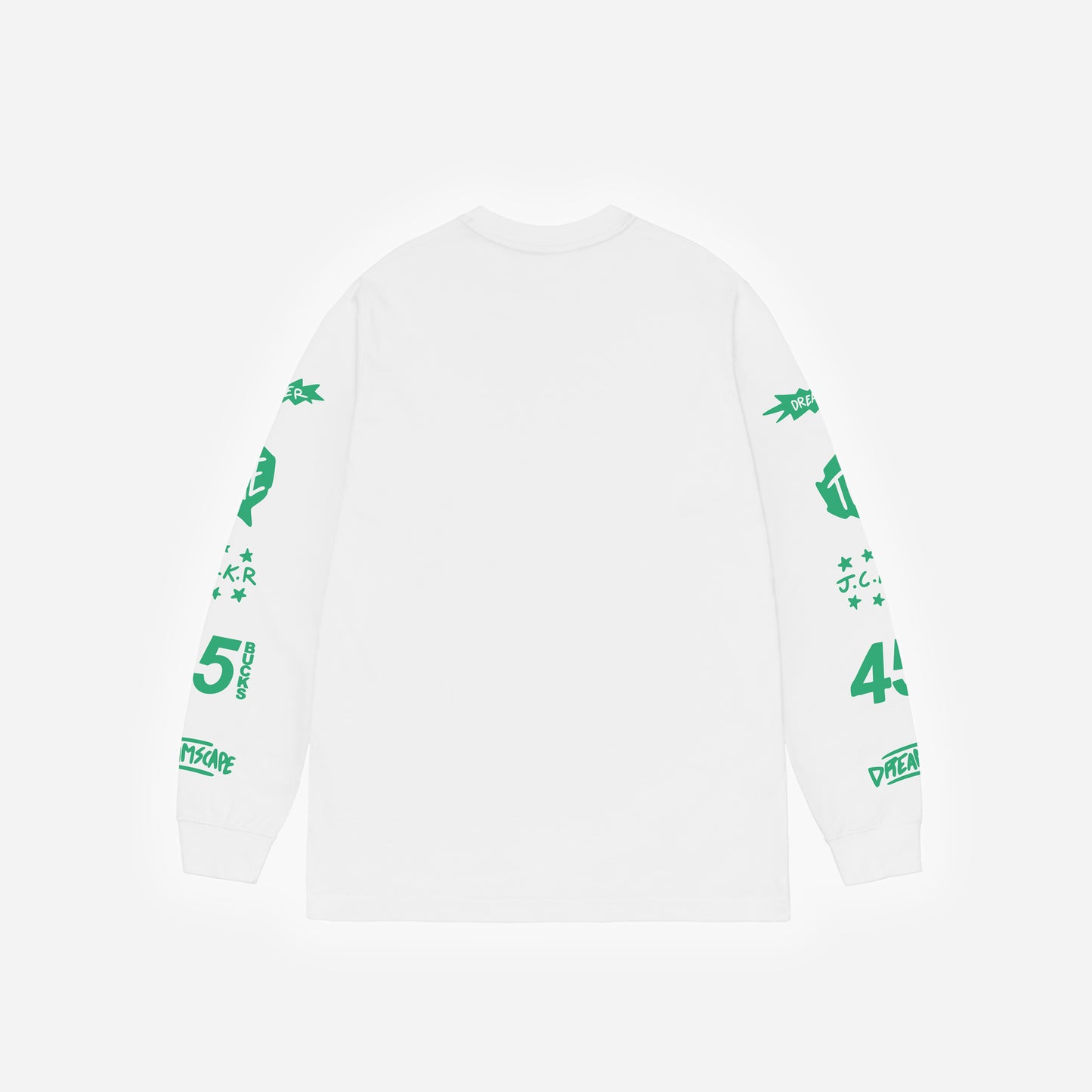 WAKE UP ! LONG SLEEVES - WHITE