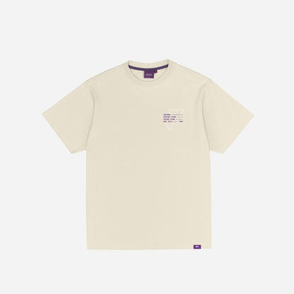 T-SHIRT CRIME TIME - BEIGE