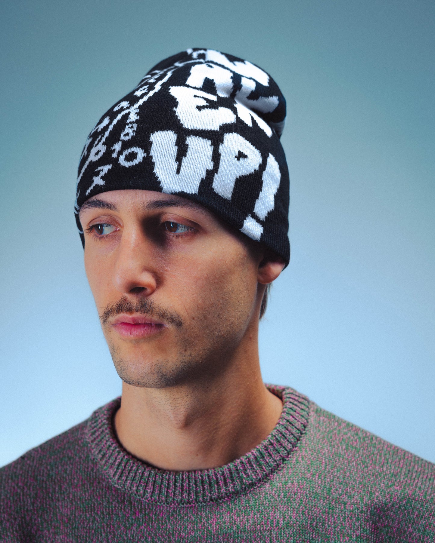 WAKE UP ! BEANIE - BLACK