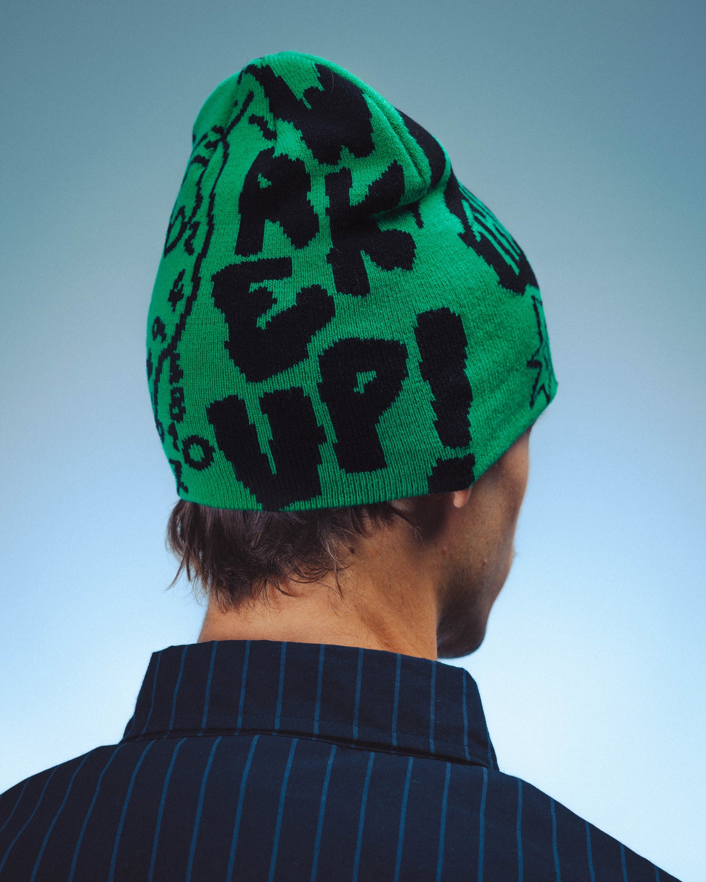 WAKE UP ! BEANIE - GREEN