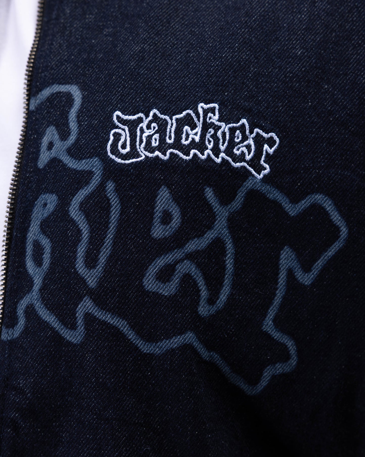 ZHOU FACTORY DENIM JACKET - BLUE