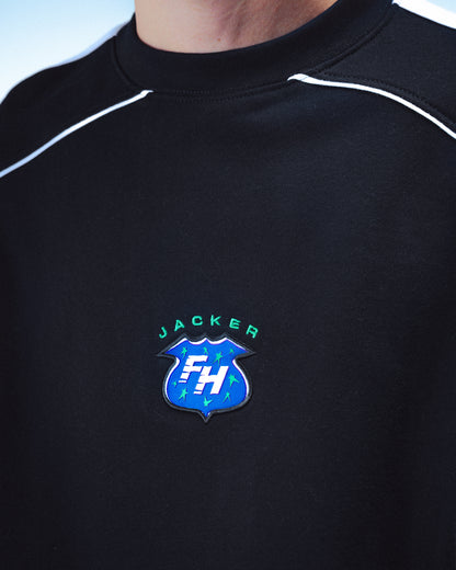 JANEIRO CREWNECK - NOIR