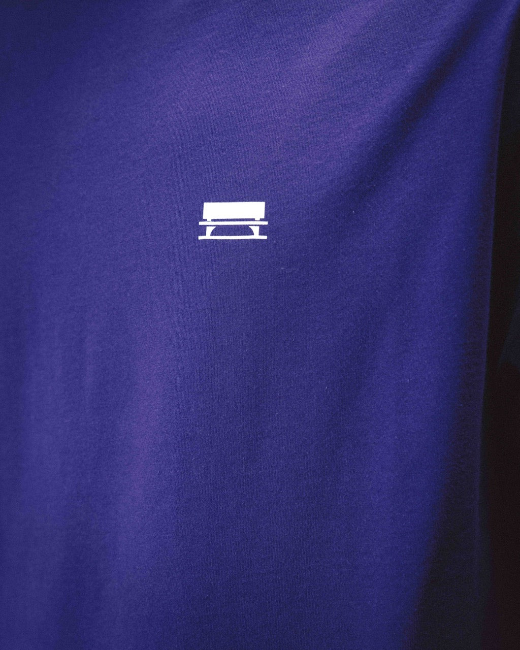 ID T-SHIRT - PURPLE & WHITE