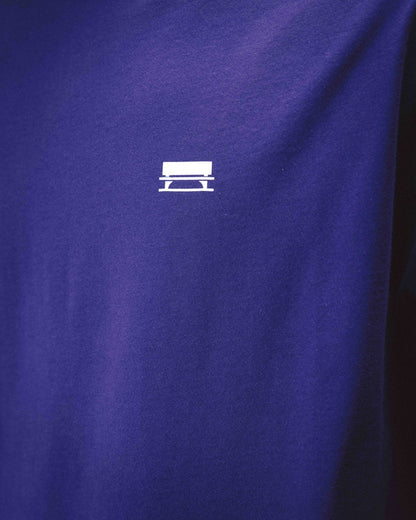 ID T-SHIRT - PURPLE & WHITE