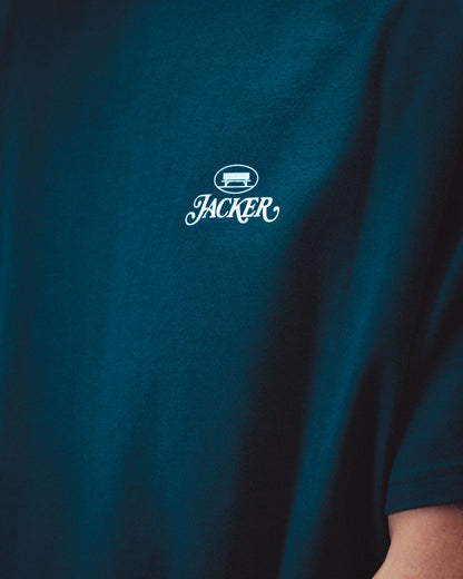 COLLECTIVE T-SHIRT - GREEN & WHITE