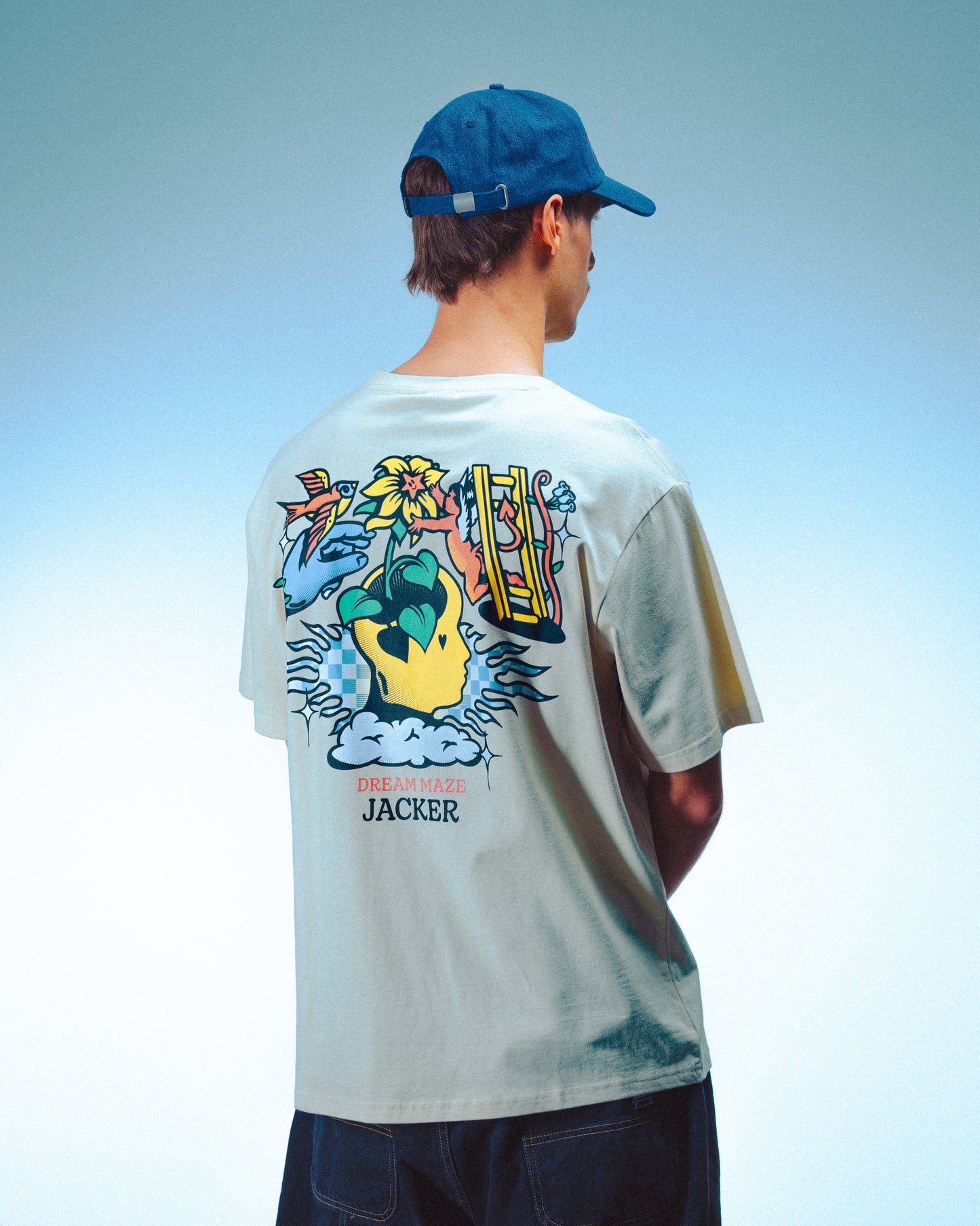 DREAM MAZE T-SHIRT - TOFU