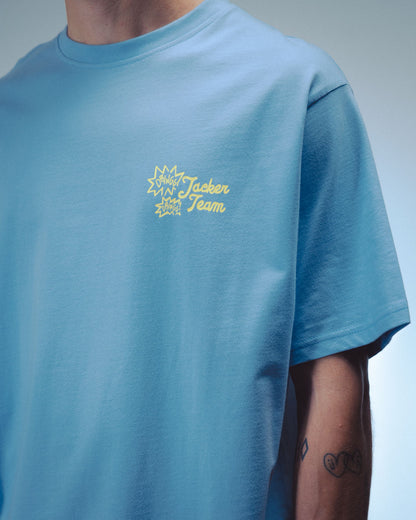 WAKE UP ! T-SHIRT - BLUE