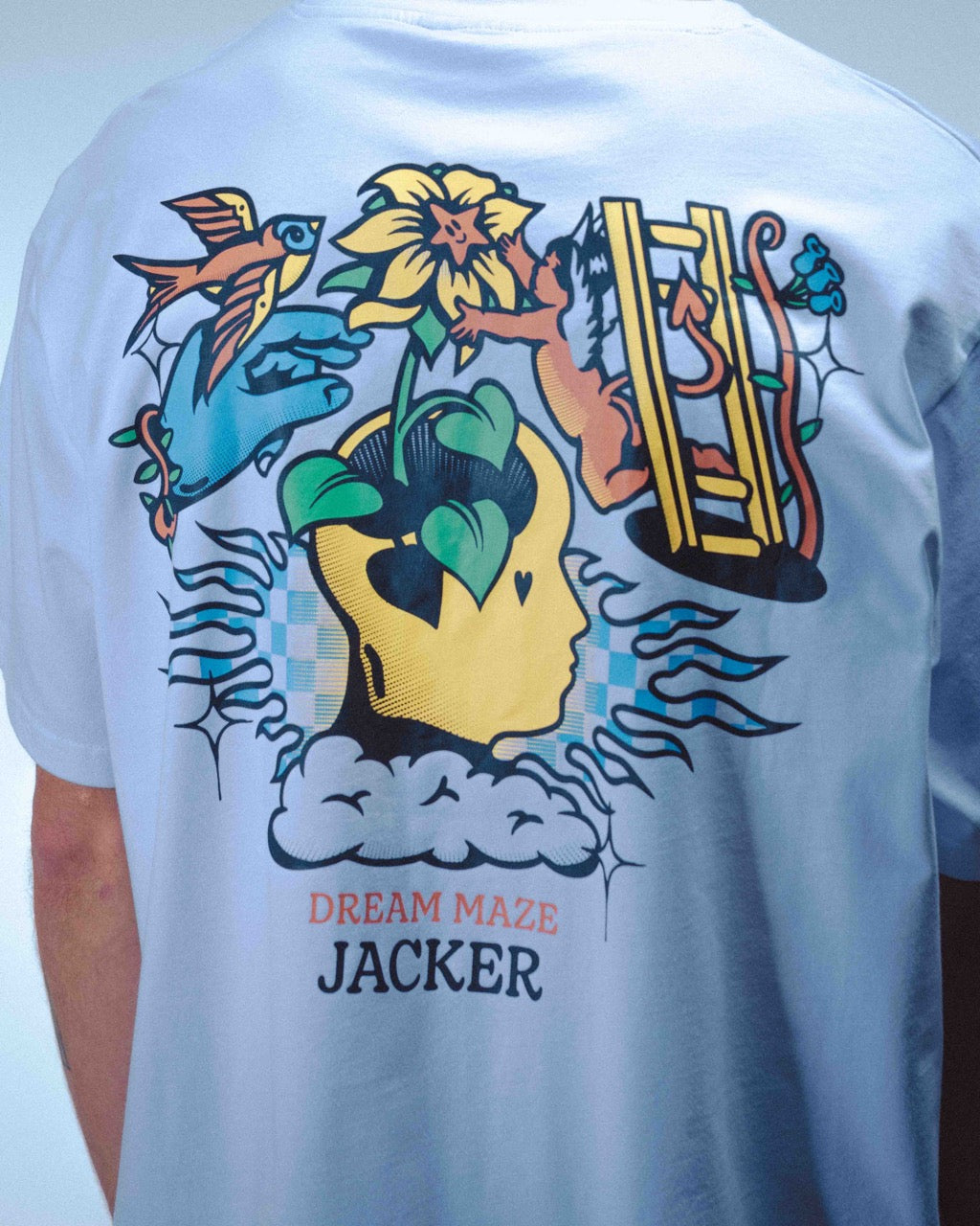 DREAM MAZE T-SHIRT - WHITE