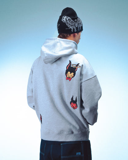 PARADISE HOODIE - HEATHER GREY