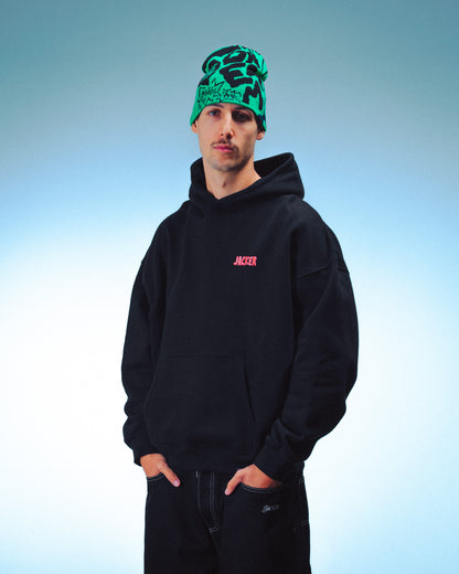 CORINTHIAN HOODIE - BLACK