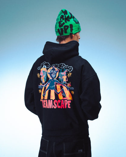 CORINTHIAN HOODIE - BLACK