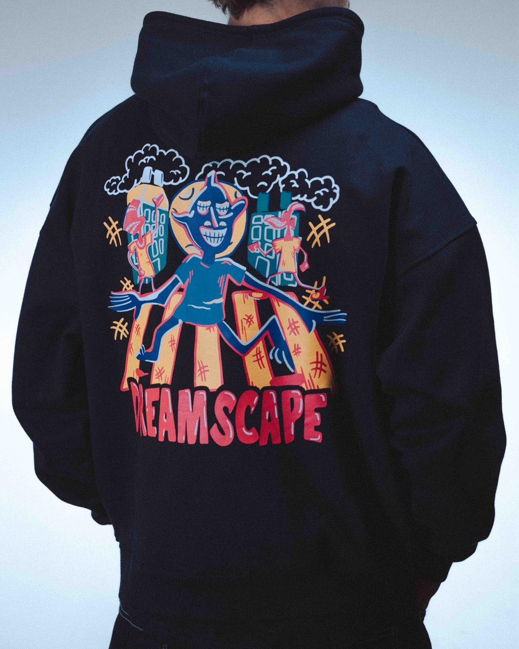 CORINTHIAN HOODIE - BLACK