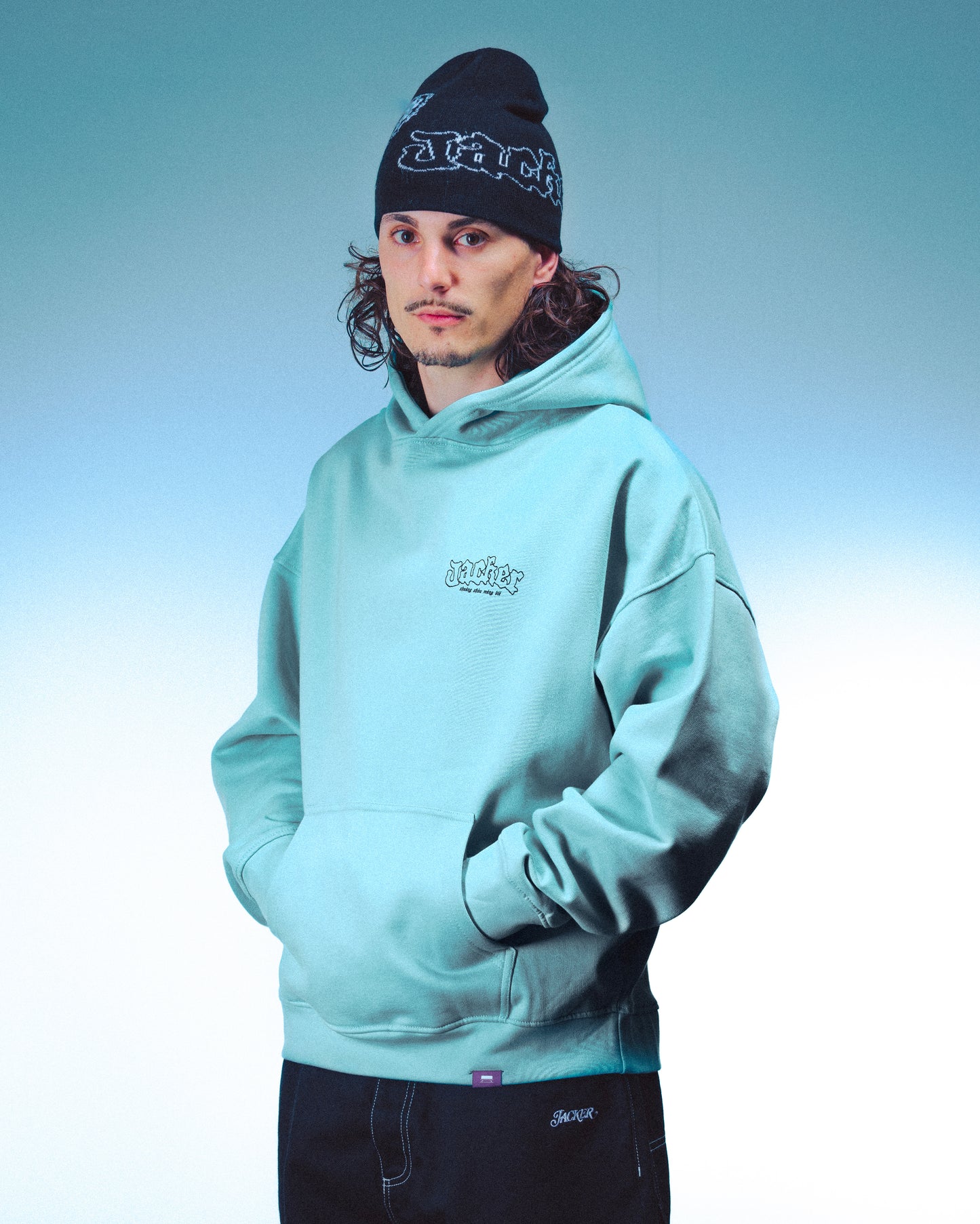 ZHOU HOODIE - BLUE