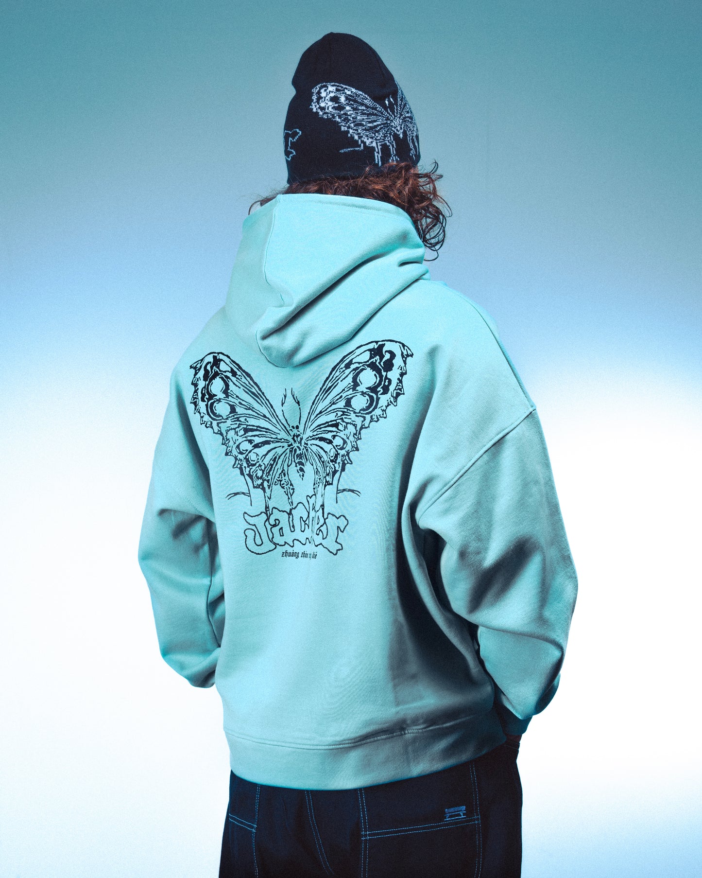 ZHOU HOODIE - BLUE