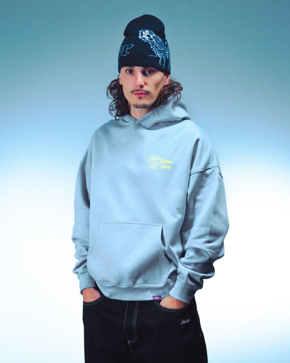 WAKE UP ! HOODIE - BLUE