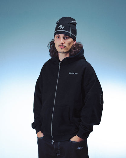 NOTORIOUS ZIP - BLACK