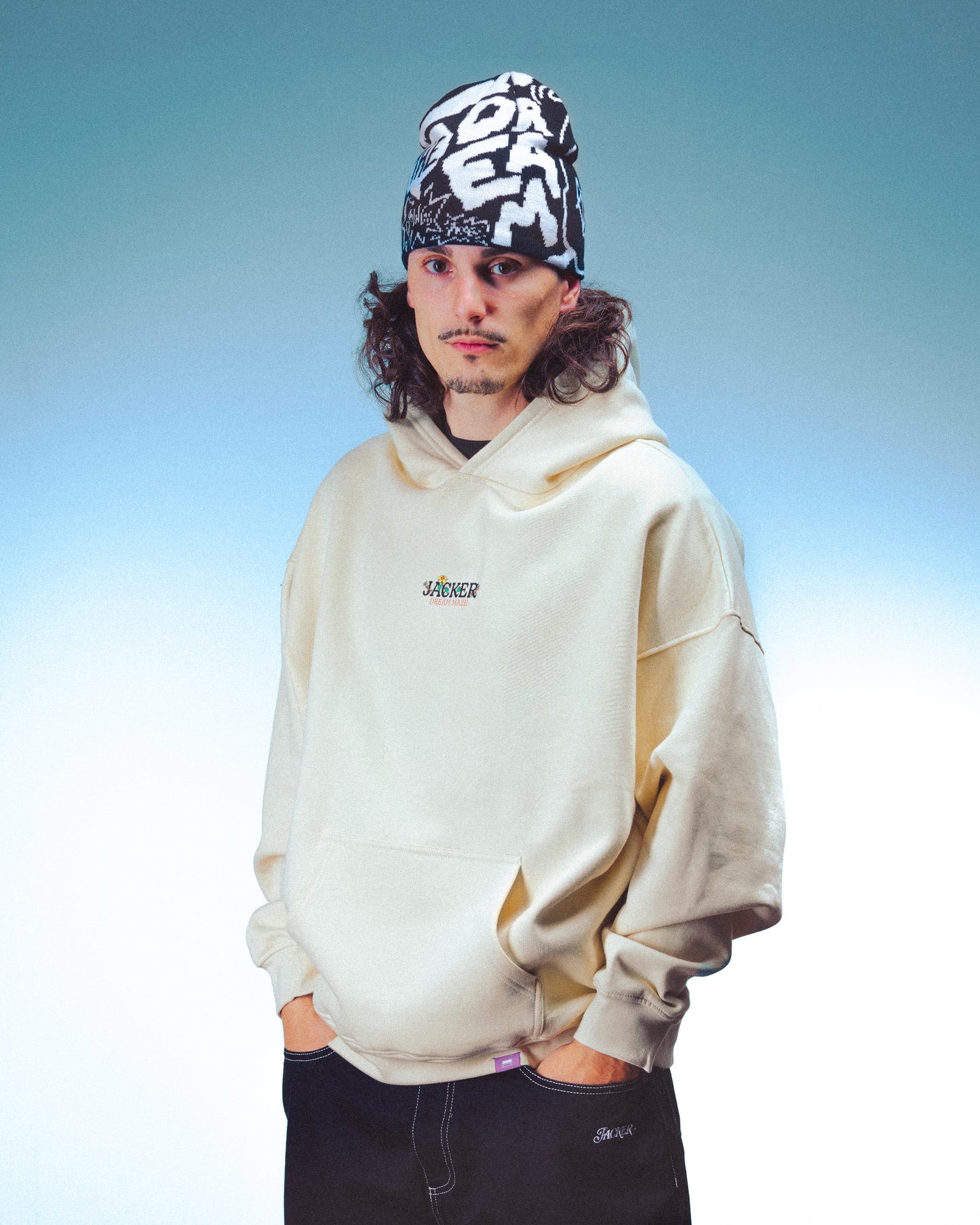 DREAM MAZE HOODIE - TOFU