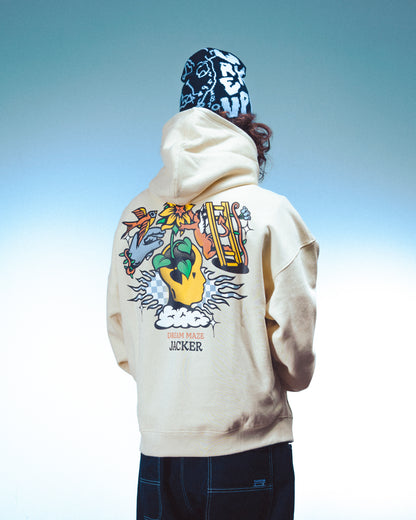 DREAM MAZE HOODIE - TOFU
