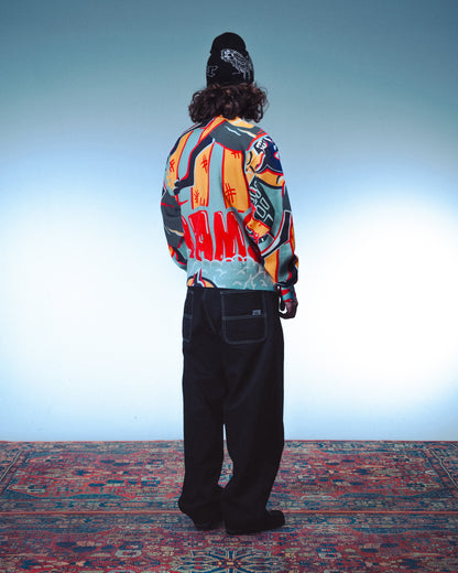 CORINTHIAN KNIT CREWNECK - AOP