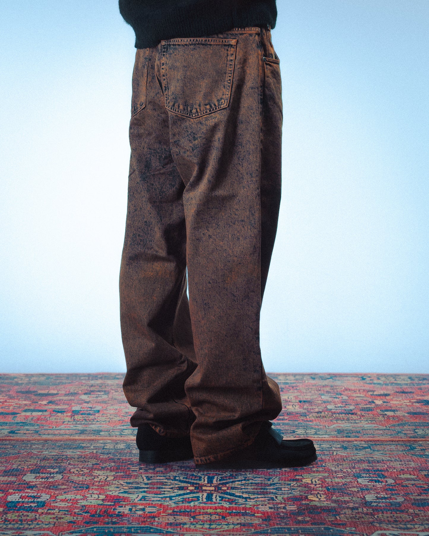 CLASSIC DENIM DAILY PANT - BROWN