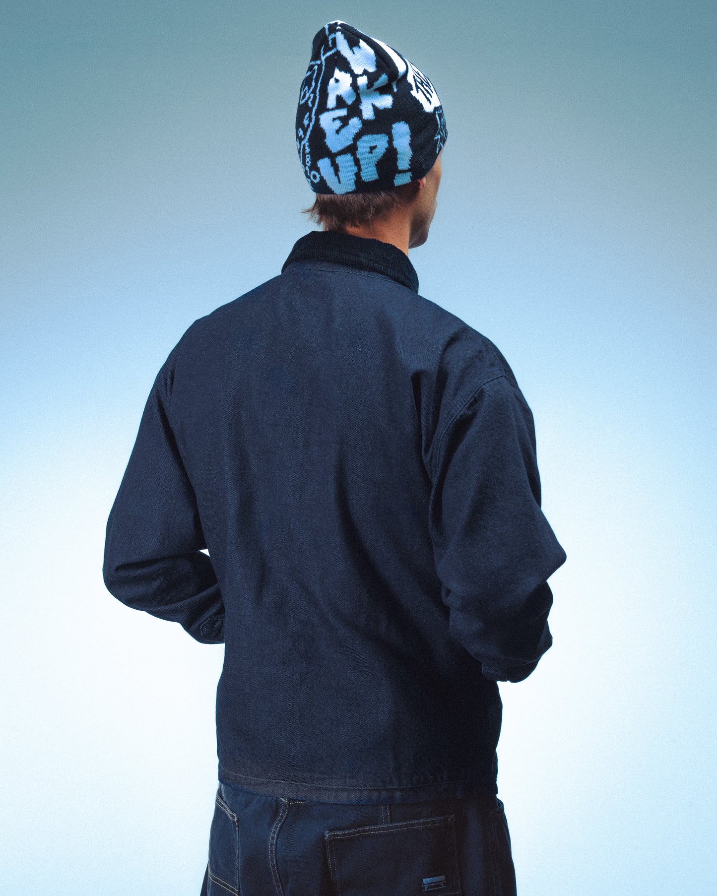 ZHOU FACTORY DENIM JACKET - BLUE