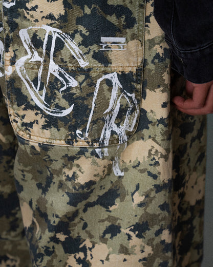N°1890 BAGGY PANT CAMO