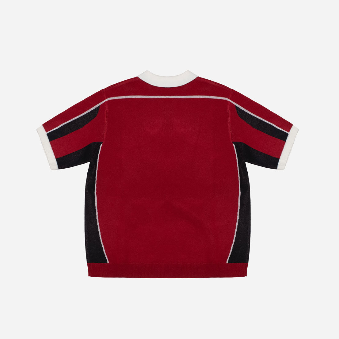 ACE POLO - RED AND BLACK