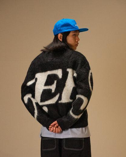 ADS CARDIGAN - BLACK