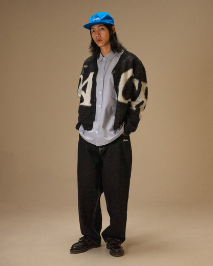 ADS CARDIGAN - BLACK