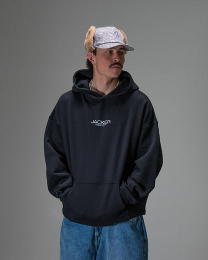ALCATRAZ HOODIE BLACK