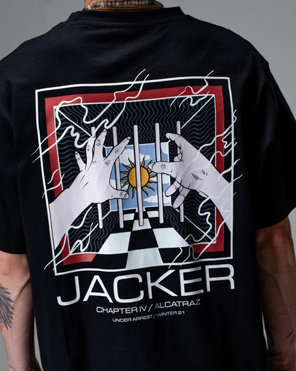 ALCATRAZ T-SHIRT BLACK
