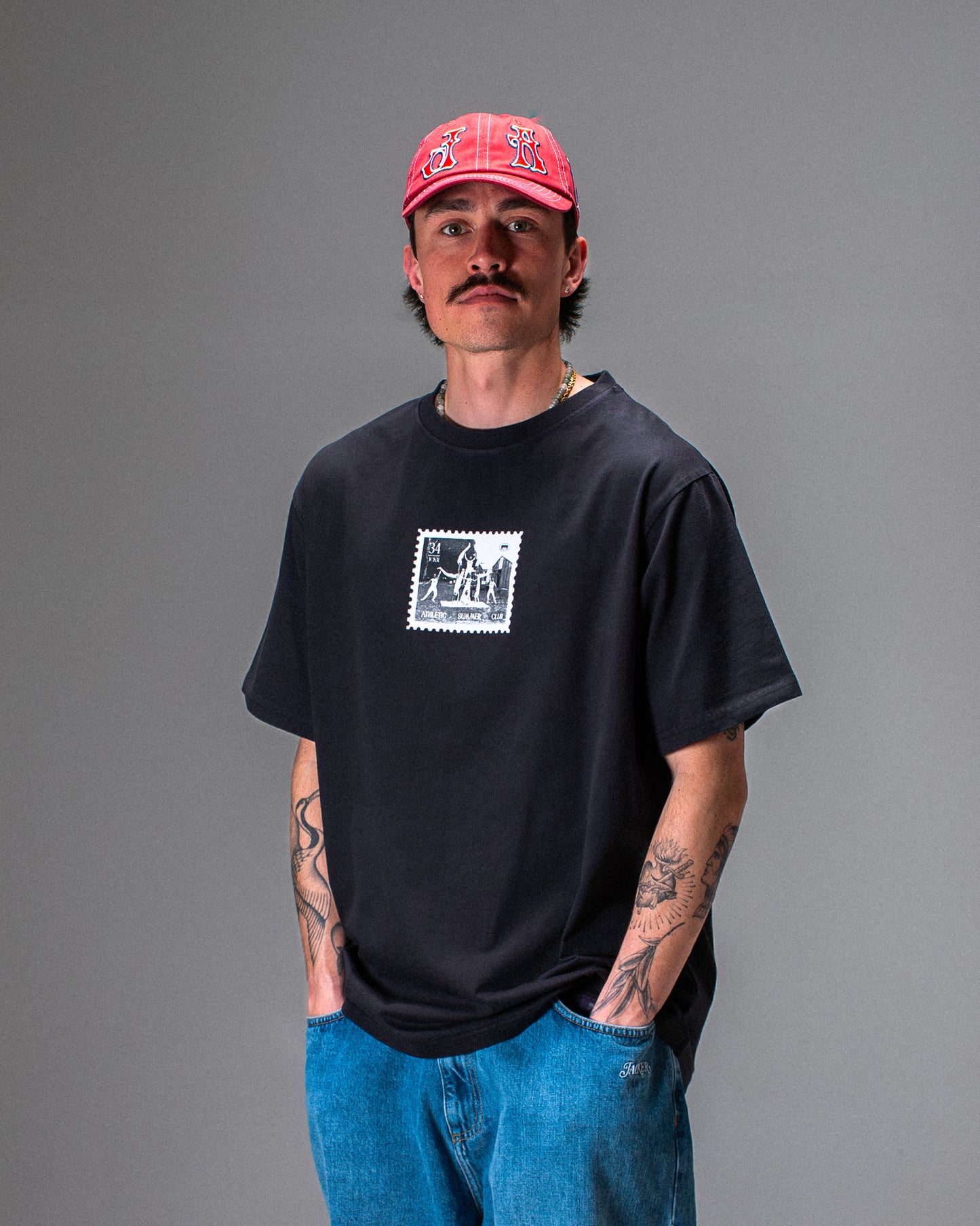 ATHLETIC T-SHIRT BLACK
