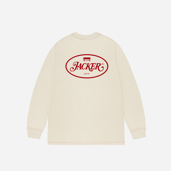 【KOOLOSET】Front Incision Waffle Long Sleeve Alcatraz Waffle Longsleeve – Grail Point