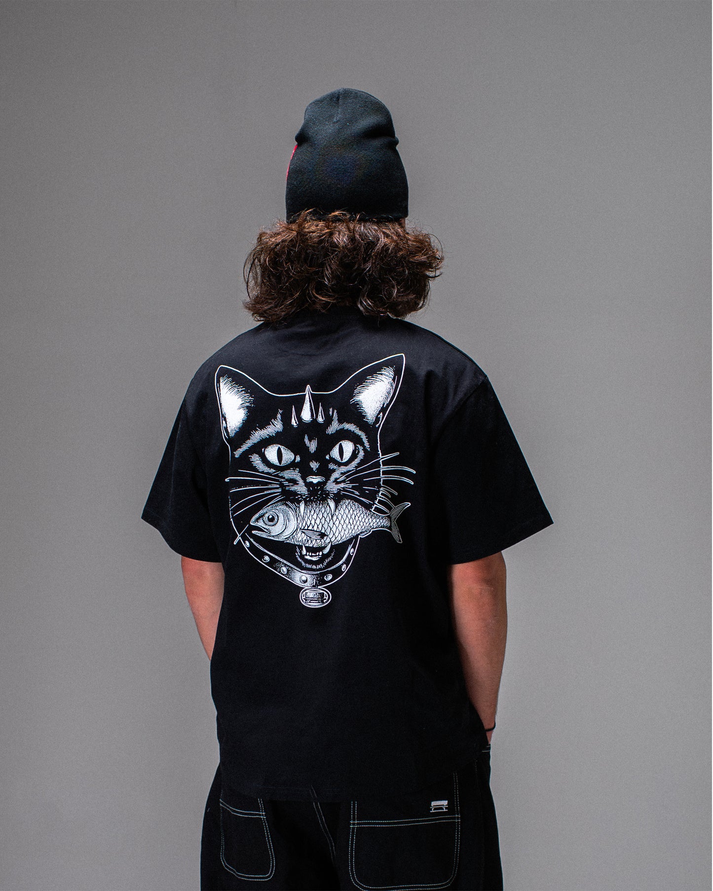 BLACK SARDINE T-SHIRT BLACK