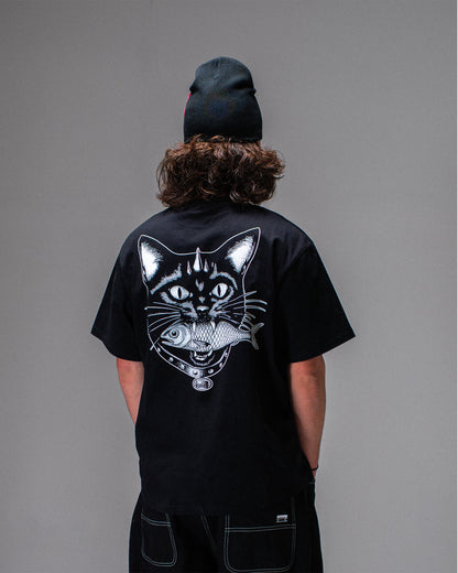 BLACK SARDINE T-SHIRT BLACK
