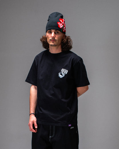 BLACK SARDINE T-SHIRT BLACK