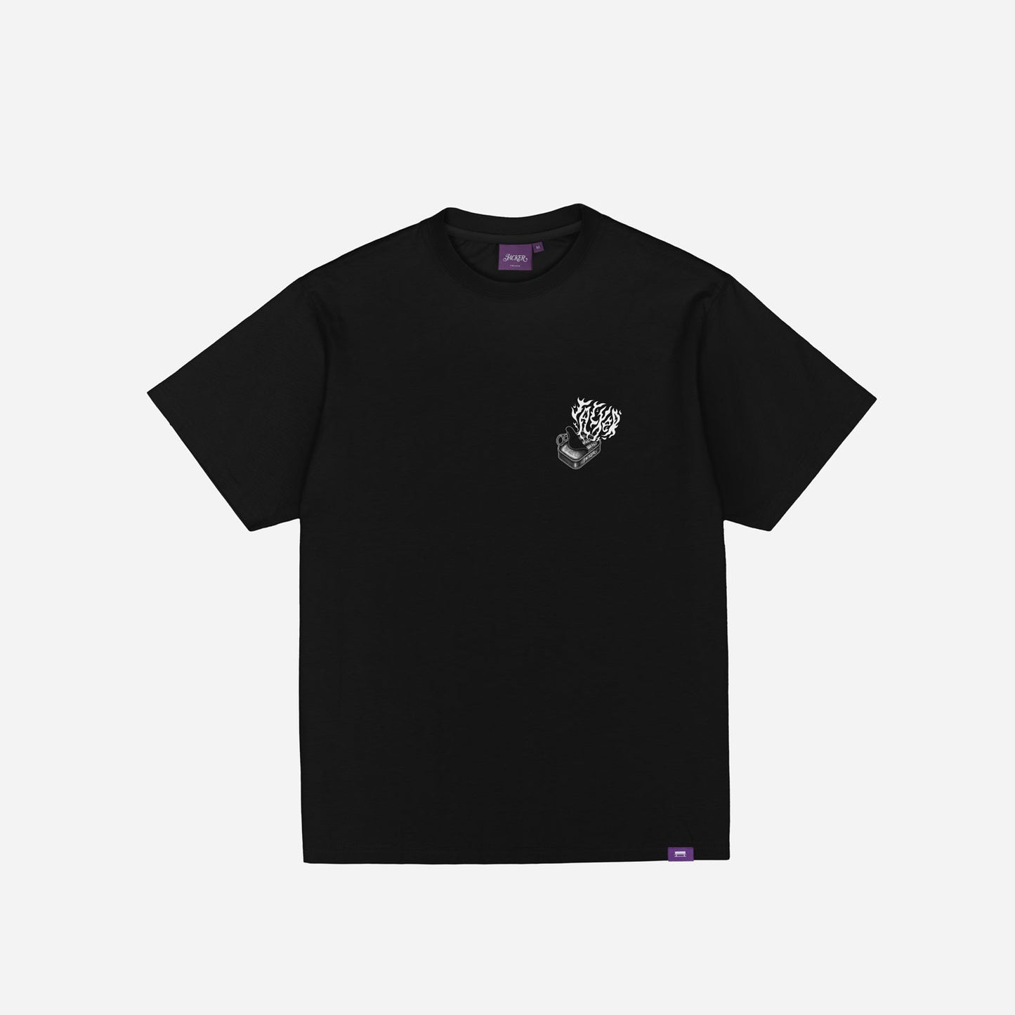 BLACK SARDINE T-SHIRT BLACK